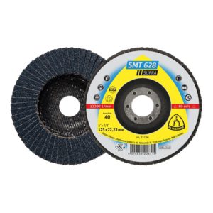 Klingspor SMT 628 Schleifmopteller, 115 x 22,23 mm Korn 40 gerade Klingspor SMT 628 Schleifmopteller, 115 x 22,23 mm Korn 40 gerade