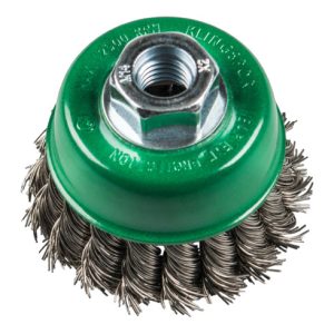 Klingspor Topfbürsten gezopft ohne Ring Anzahl Reihen 1 65 mm Gewinde M 14 0,5 Edelstahl Klingspor Topfbürsten gezopft ohne Ring Anzahl Reihen 1 65 mm Gewinde M 14 0,5 Edelstahl