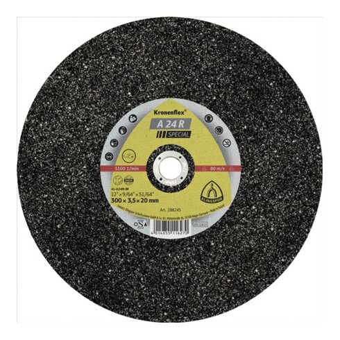 Klingspor Trennscheibe A 24 R Special D350x4mm ger.STA Bohr.20mm