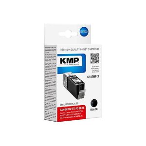 KMP C107BPIX – Hohe Ergiebigkeit – Schwarz – Tintenpatrone (Alternative zu: Canon PGI-570PGBKXL, Canon 0318C001) KMP C107BPIX – Hohe Ergiebigkeit – Schwarz – Tintenpatrone (Alternative zu: Canon PGI-570PGBKXL, Canon 0318C001)