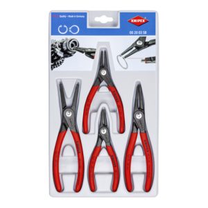 KNIPEX 00 20 03 SB Präzisions-Sicherungsringzangen-Set 310 mm KNIPEX 00 20 03 SB Präzisions-Sicherungsringzangen-Set 310 mm