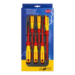 KNIPEX 00 20 12 V02 VDE Schraubendreher-Paket Schlitz / Phillips® 368 mm KNIPEX 00 20 12 V02 VDE Schraubendreher-Paket Schlitz / Phillips® 368 mm