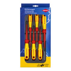 KNIPEX 00 20 12 V04 VDE Schraubendreher-Paket Schlitz / Phillips® / Pozidriv® 370 mm KNIPEX 00 20 12 V04 VDE Schraubendreher-Paket Schlitz / Phillips® / Pozidriv® 370 mm