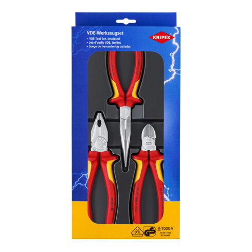 KNIPEX 00 20 12 Werkzeug-Set 292 mm