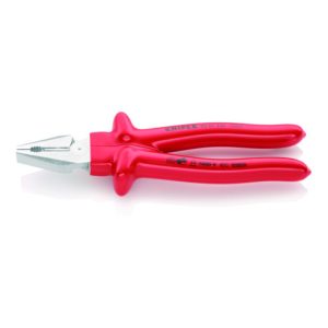 KNIPEX 02 07 225 Kraft-Kombizange verchromt VDE 225 mm