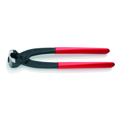 KNIPEX 10 99 I220 Ohrklemmenzange schwarz atramentiert 220 mm