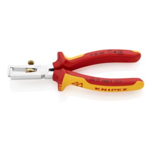Knipex-Werk Abisolierzange isoliert, 160mm 11 06 160 Knipex-Werk Abisolierzange isoliert, 160mm 11 06 160