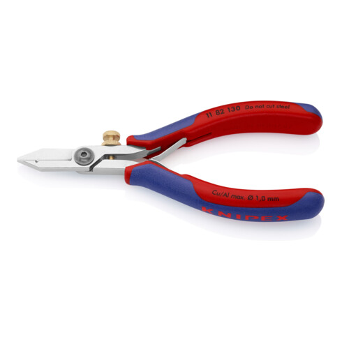 KNIPEX 11 82 130 Elektronik-Abisolierschere 140 mm