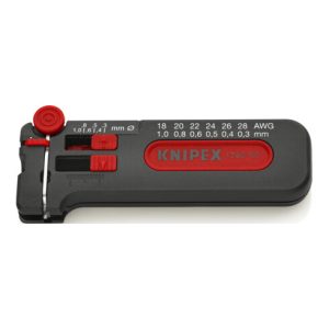 KNIPEX 12 80 100 SB Mini-Abisolierer 100 mm KNIPEX 12 80 100 SB Mini-Abisolierer 100 mm