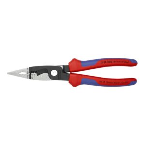 KNIPEX 13 82 200 Elektro-Installationszange schwarz atramentiert 200 mm KNIPEX 13 82 200 Elektro-Installationszange schwarz atramentiert 200 mm