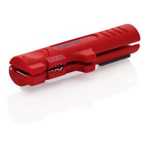 KNIPEX 16 64 125 SB Abmantelungswerkzeug für Flach- und Rundkabel 125 mm KNIPEX 16 64 125 SB Abmantelungswerkzeug für Flach- und Rundkabel 125 mm