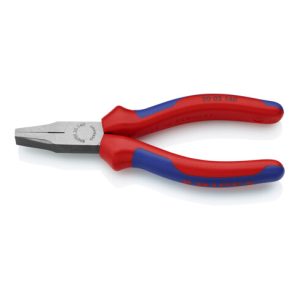 KNIPEX 20 02 140 Flachzange schwarz atramentiert 140 mm KNIPEX 20 02 140 Flachzange schwarz atramentiert 140 mm