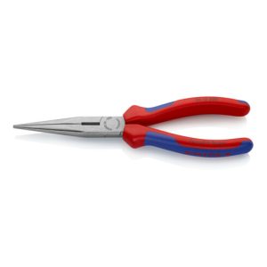 KNIPEX 26 12 200 Flachrundzange mit Schneide (Storchschnabelzange) schwarz atramentiert 200 mm KNIPEX 26 12 200 Flachrundzange mit Schneide (Storchschnabelzange) schwarz atramentiert 200 mm
