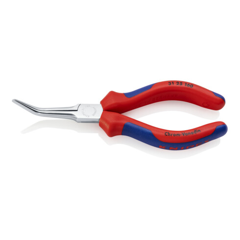 KNIPEX 31 25 160 Greifzange (Nadelzange) verchromt 160 mm