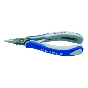 KNIPEX 34 22 130 Präzisions-Elektronik-Greifzange brüniert 135 mm