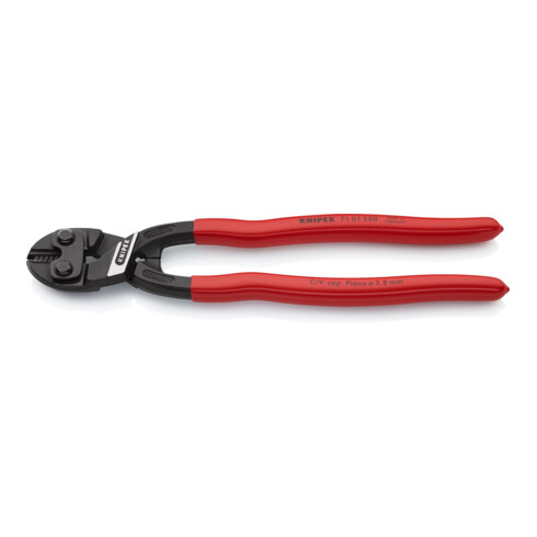 KNIPEX 71 01 250 CoBolt® XL Kompakt-Bolzenschneider schwarz atramentiert 250 mm
