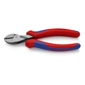 KNIPEX 73 02 160 X-Cut® Kompakt-Seitenschneider hochübersetzt schwarz atramentiert 160 mm