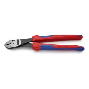 KNIPEX 74 22 250 Kraft-Seitenschneider schwarz atramentiert 250 mm