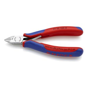 KNIPEX 77 32 120 H Elektronik-Seitenschneider mit eingesetzter Hartmetallschneide 120 mm KNIPEX 77 32 120 H Elektronik-Seitenschneider mit eingesetzter Hartmetallschneide 120 mm