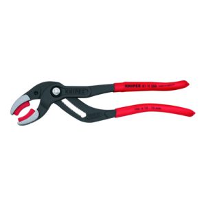 KNIPEX 81 11 250 Siphon- und Connectorenzange “SpeedGrip“ für Siphons, Kunststoffrohre und Connectoren schwarz atramentiert 250 mm