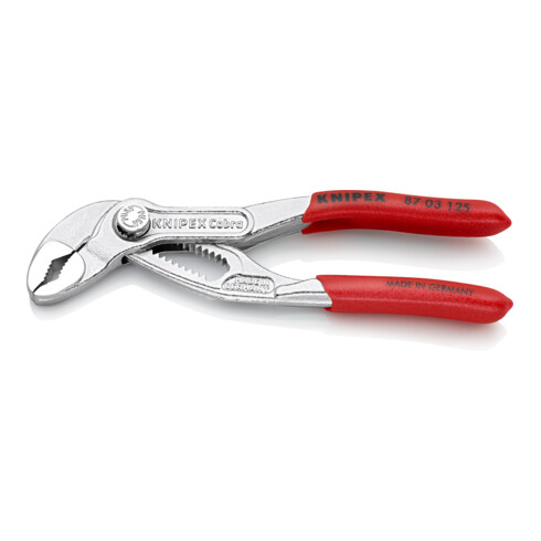 KNIPEX 87 03 125 Cobra® Hightech-Wasserpumpenzange verchromt 125 mm