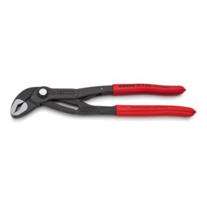 KNIPEX 87 11 250 Cobra®…matic Wasserpumpenzange grau atramentiert 250 mm KNIPEX 87 11 250 Cobra®…matic Wasserpumpenzange grau atramentiert 250 mm
