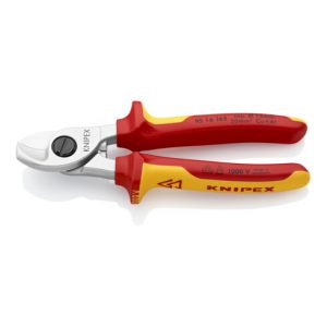 KNIPEX 95 16 165 SB Kabelschere verchromt VDE 165 mm KNIPEX 95 16 165 SB Kabelschere verchromt VDE 165 mm
