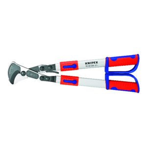 KNIPEX 95 32 038 Kabelschere (Ratschenprinzip) mit Teleskopschenkeln 570 mm