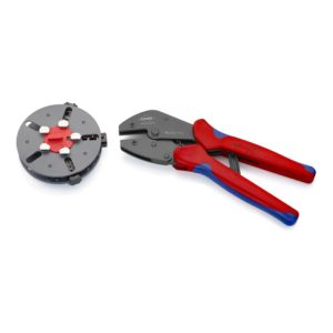 KNIPEX 97 33 01 MultiCrimp® Crimpzange mit Wechselmagazin brüniert 250 mm KNIPEX 97 33 01 MultiCrimp® Crimpzange mit Wechselmagazin brüniert 250 mm