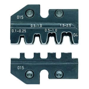 KNIPEX 97 49 04 Crimpeinsatz für unisolierte, offene Steckverbinder 2,8 + 4,8 mm KNIPEX 97 49 04 Crimpeinsatz für unisolierte, offene Steckverbinder 2,8 + 4,8 mm