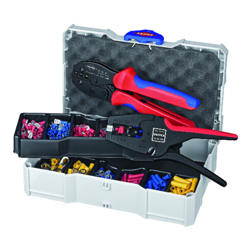 KNIPEX 97 90 22 Crimp-Sortiment für Kabelverbinder 265 mm