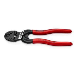 KNIPEX CoBolt® S Kompakt-Bolzenschneider mit Schneidaussparung mit Kunststoff überzogen schwarz atramentiert 160 mm KNIPEX CoBolt® S Kompakt-Bolzenschneider mit Schneidaussparung mit Kunststoff überzogen schwarz atramentiert 160 mm