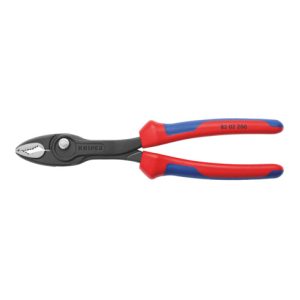Knipex Frontgreifzange atramentiert, mit Griffhüllen, ganze Länge: 200 mm Knipex Frontgreifzange atramentiert, mit Griffhüllen, ganze Länge: 200 mm