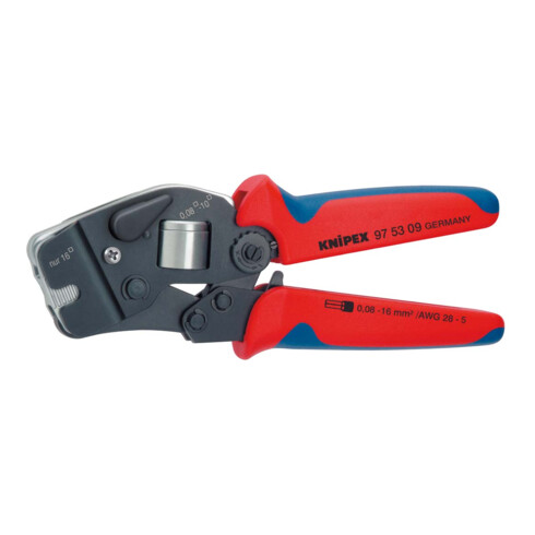 Knipex-Werk Crimpzange f.Aderendh. 190mm 97 53 09 SB