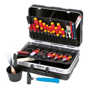 Knipex-Werk VDE-Werkzeugkoffer schwarz, 26-teilig 00 21 S Knipex-Werk VDE-Werkzeugkoffer schwarz, 26-teilig 00 21 S