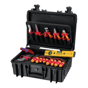 Knipex-Werk Werkzeugkoffer 24-tlg. sw robust23 Start Elekt 00 21 34 HL S2 Knipex-Werk Werkzeugkoffer 24-tlg. sw robust23 Start Elekt 00 21 34 HL S2