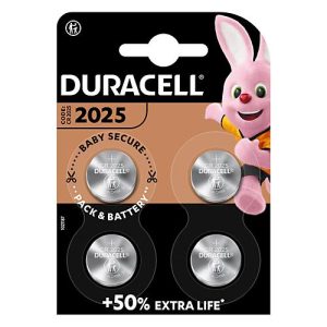 Knopfzelle Duracell Lithium CR2025, 4 Stück, Duralock Power Preserve Technologie Knopfzelle Duracell Lithium CR2025, 4 Stück, Duralock Power Preserve Technologie