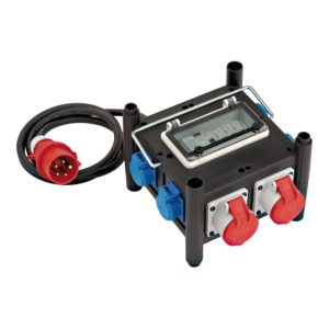 Kompakter Gummi-Stromverteiler BSV 3 FI/16 2 IP44 2m H07RN-F 5G2.5 – 2xCEE16A, 5x230V Kompakter Gummi-Stromverteiler BSV 3 FI/16 2 IP44 2m H07RN-F 5G2.5 – 2xCEE16A, 5x230V