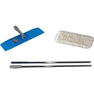 Komplett-Set Breitwischmopp Classic, Ausführung 500 mm, mit Klapphalter Komplett-Set Breitwischmopp Classic, Ausführung 500 mm, mit Klapphalter