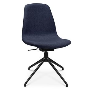 Konferenzsessel Topstar Sitness Life 1.1, dreh-/sitzhöhenverstellbar, ohne Armlehnen, B 460 x T 390 x H 450-480 mm, 4-Fußgestell, Alu schwarz-matt & Stoff, d.blau Konferenzsessel Topstar Sitness Life 1.1, dreh-/sitzhöhenverstellbar, ohne Armlehnen, B 460 x T 390 x H 450-480 mm, 4-Fußgestell, Alu schwarz-matt & Stoff, d.blau