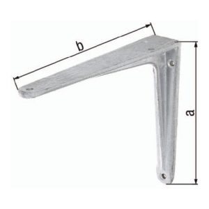 Konsole L.300mm H.250mm Alu-Guss Trgf.90kg GAH Konsole L.300mm H.250mm Alu-Guss Trgf.90kg GAH