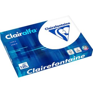 Kopierpapier Clairefontaine Clairalfa, DIN A3, 120 g/m², hochweiß, 1 x 250 Blatt Kopierpapier Clairefontaine Clairalfa, DIN A3, 120 g/m², hochweiß, 1 x 250 Blatt