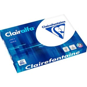 Kopierpapier Clairefontaine Clairalfa, DIN A3, 80 g/m², hochweiß, 1 x 500 Blatt Kopierpapier Clairefontaine Clairalfa, DIN A3, 80 g/m², hochweiß, 1 x 500 Blatt