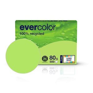Kopierpapier EVERCOLOR, farbig, DIN A4, 80 g/m², lindgrün, 500 Blatt Kopierpapier EVERCOLOR, farbig, DIN A4, 80 g/m², lindgrün, 500 Blatt