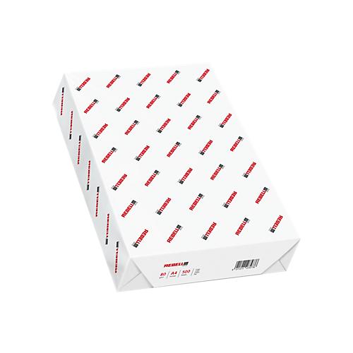 Kopierpapier Inapa Rebell Office, DIN A4, 80 g/m², weiß, 1 Karton = 5 x 500 Blatt