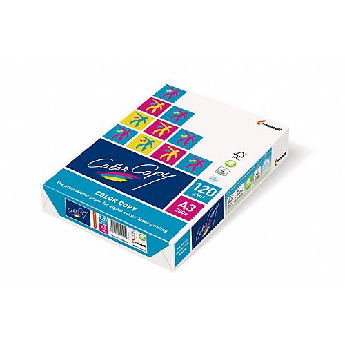 Kopierpapier Mondi Color Copy, DIN A3, 120 g/m², reinweiß, 1 Karton = 2 x 250 Blatt