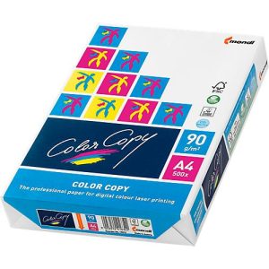 Kopierpapier Mondi Color Copy, DIN A4, 90 g/m², reinweiß, 1 Paket = 500 Blatt Kopierpapier Mondi Color Copy, DIN A4, 90 g/m², reinweiß, 1 Paket = 500 Blatt