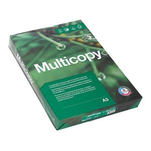 Kopierpapier Multicopy, DIN A3, 80 g/m², hochweiß, 1 Paket = 500 Blatt Kopierpapier Multicopy, DIN A3, 80 g/m², hochweiß, 1 Paket = 500 Blatt