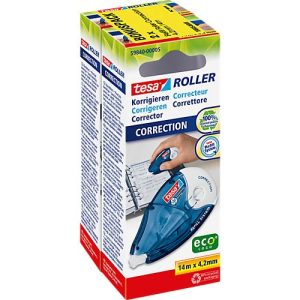 Korrekturroller tesa®, nachfüllbar, Sparpack, 14 x 4,2 mm, 2 Stück Korrekturroller tesa®, nachfüllbar, Sparpack, 14 x 4,2 mm, 2 Stück