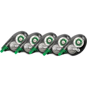 Korrekturroller Tombow MONO CT-YT4, seitliche Abrolltechnik, Bandmaße L 10 m x B 4,2 mm, zu 72 % aus Recycling-Kunststoff, 5 Stück Korrekturroller Tombow MONO CT-YT4, seitliche Abrolltechnik, Bandmaße L 10 m x B 4,2 mm, zu 72 % aus Recycling-Kunststoff, 5 Stück